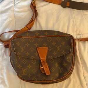 Louis Vuitton Jeune fille Brown and Tan Crossbody Bag